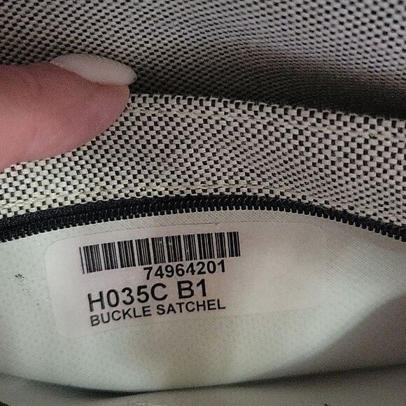 Dooney & Bourke Black Signature Pattern Shoulder Bag with Accessories - Picture 13 of 15